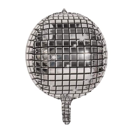 Beistle 14.5" x 13" Disco Ball Balloons, 6ct.